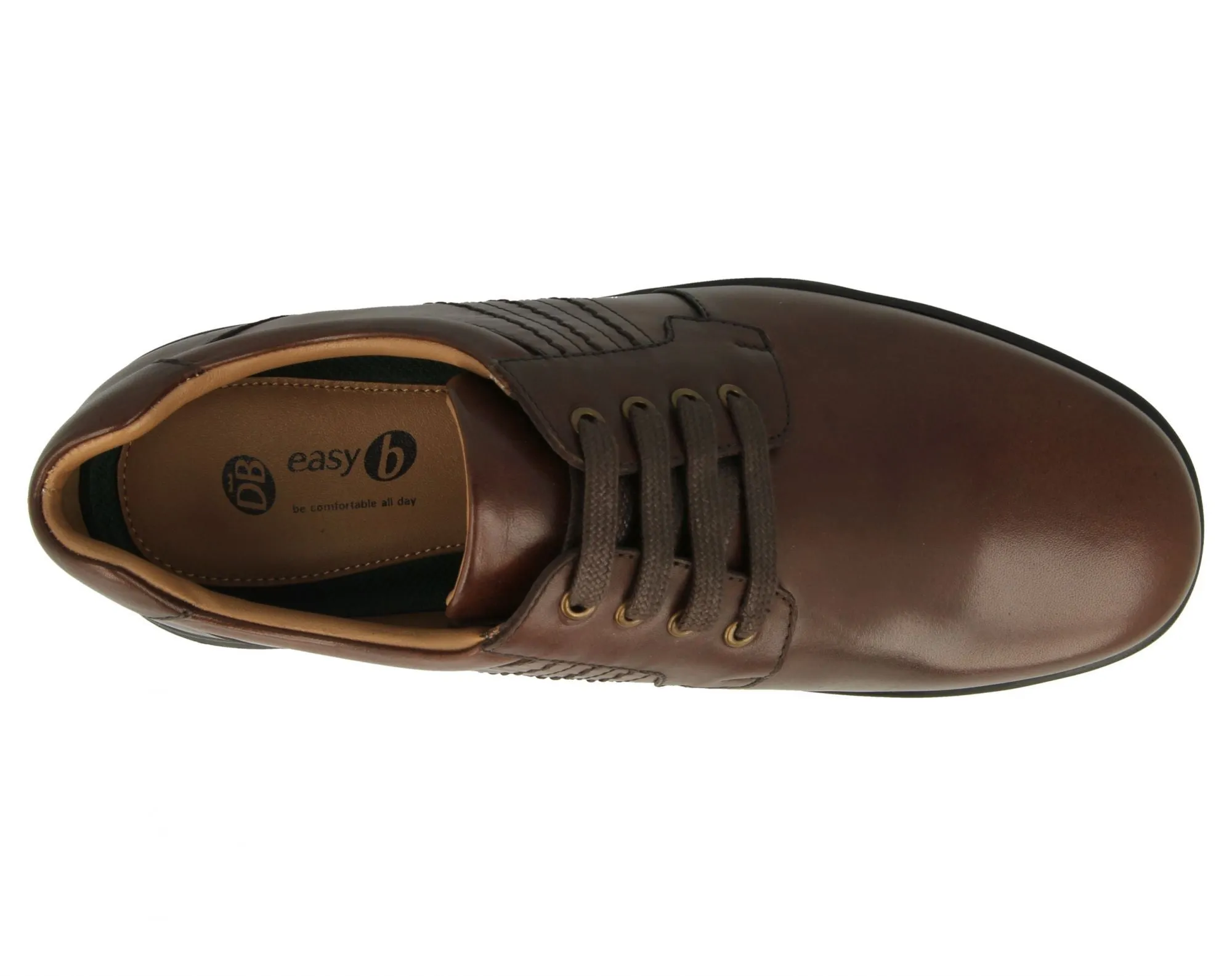 DB Shoes Chatham brown smooth leather