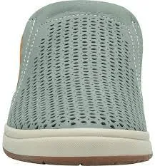 Earth Women's Emilia Slip On Mules- Dust Green Nubuck