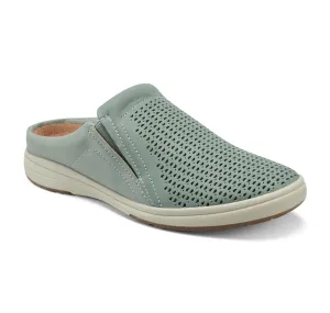 Earth Women's Emilia Slip On Mules- Dust Green Nubuck