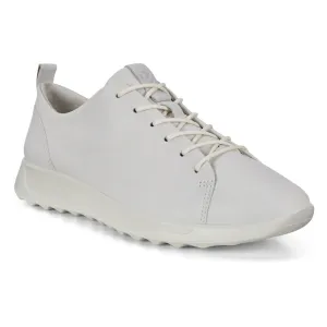 Ecco Flexure Runner White Leather (Women's)