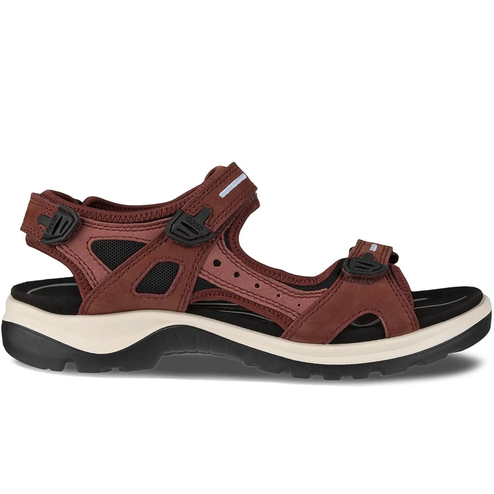 ECCO Womens Offroad Nubuck Outdoor Walking Sandals