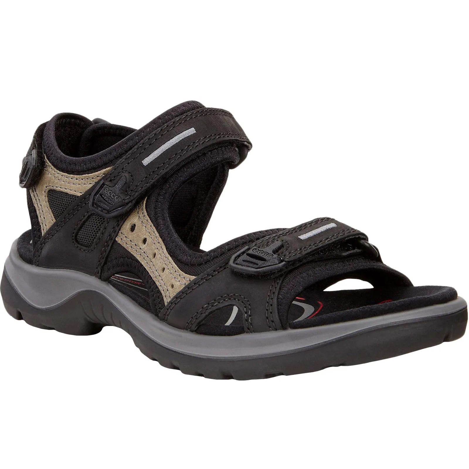 ECCO Womens Offroad Nubuck Outdoor Walking Sandals