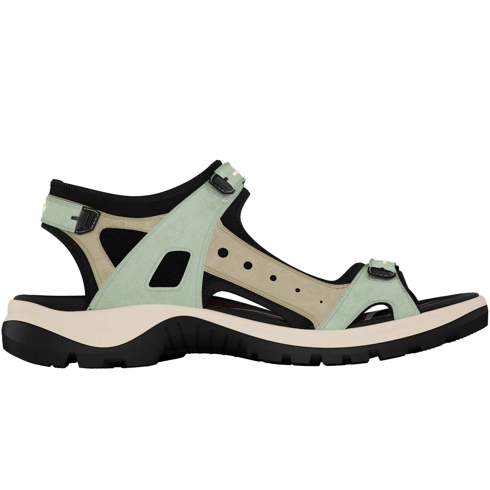 ECCO Womens Offroad Nubuck Outdoor Walking Sandals