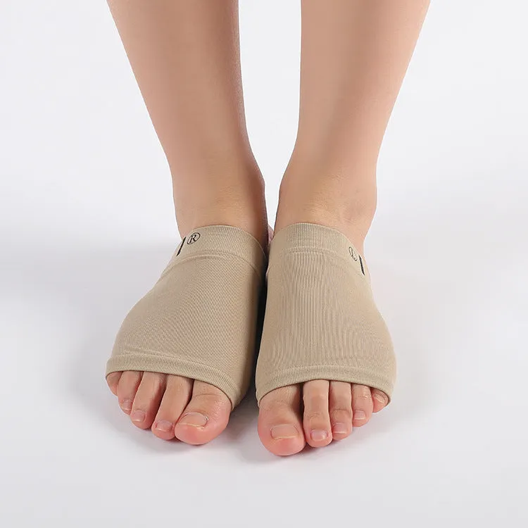 Elastic Fabric Arch Pad - Foot Care - Soft Shock Absorbing Bandage Arch Socks