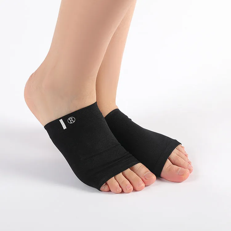 Elastic Fabric Arch Pad - Foot Care - Soft Shock Absorbing Bandage Arch Socks