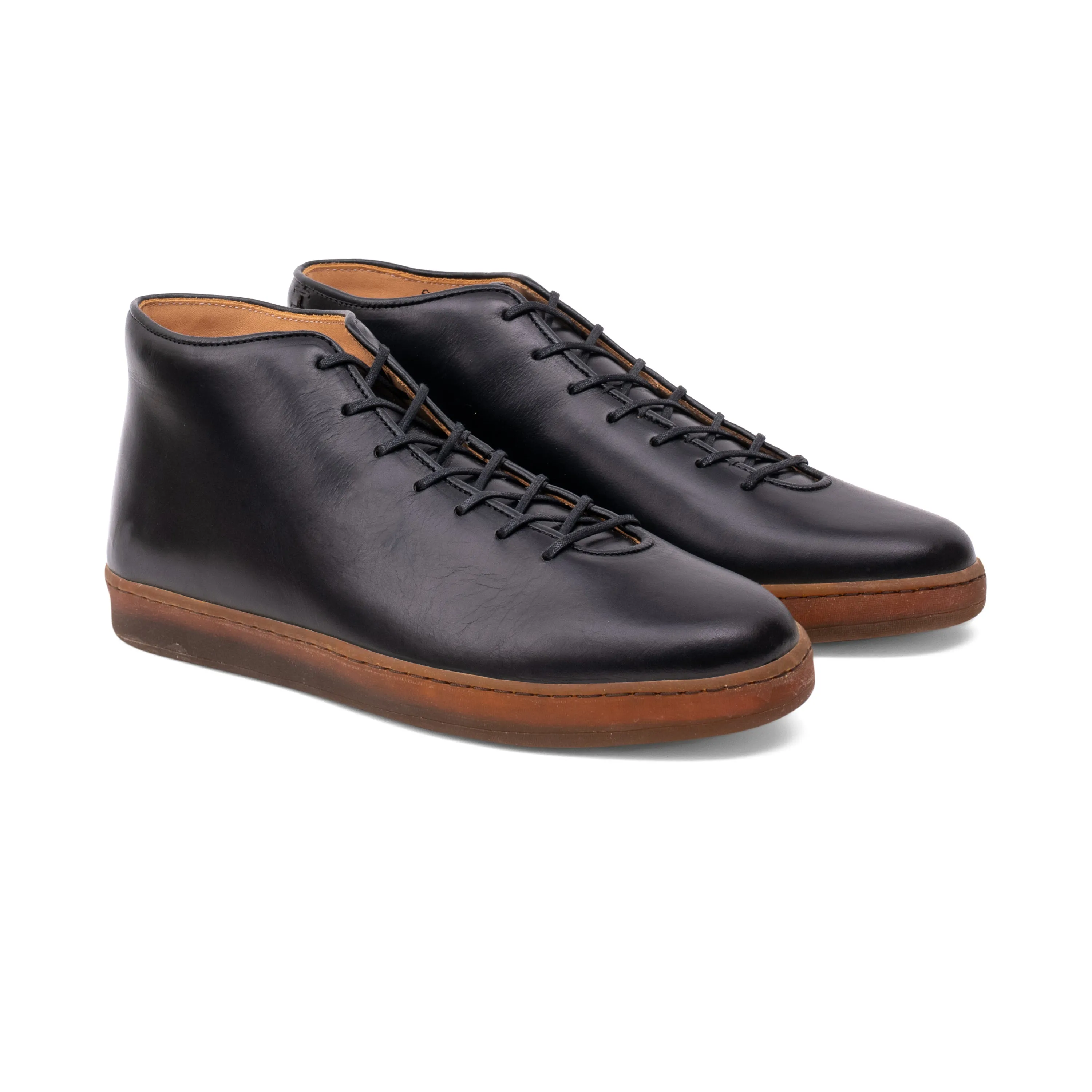 Everdon Wholecut Mid - Horween Black Chromexcel