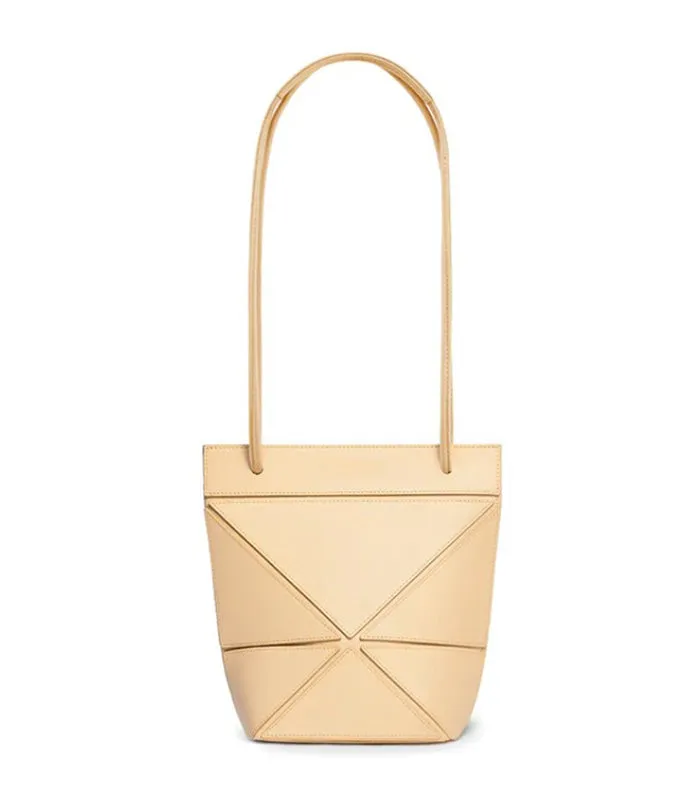 Facet Mini Slim Designer Bag Apricot