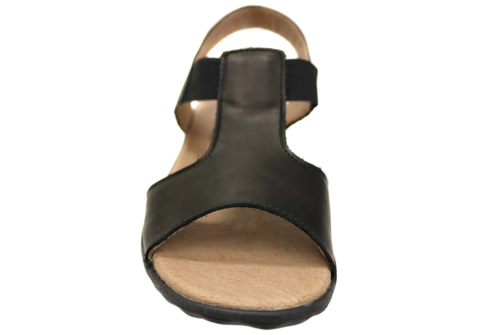 Flex & Go Honor Womens Comfortable Leather Sandals Made In Portugal