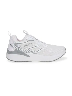 FLOW PRO White Men's Sports Shoes