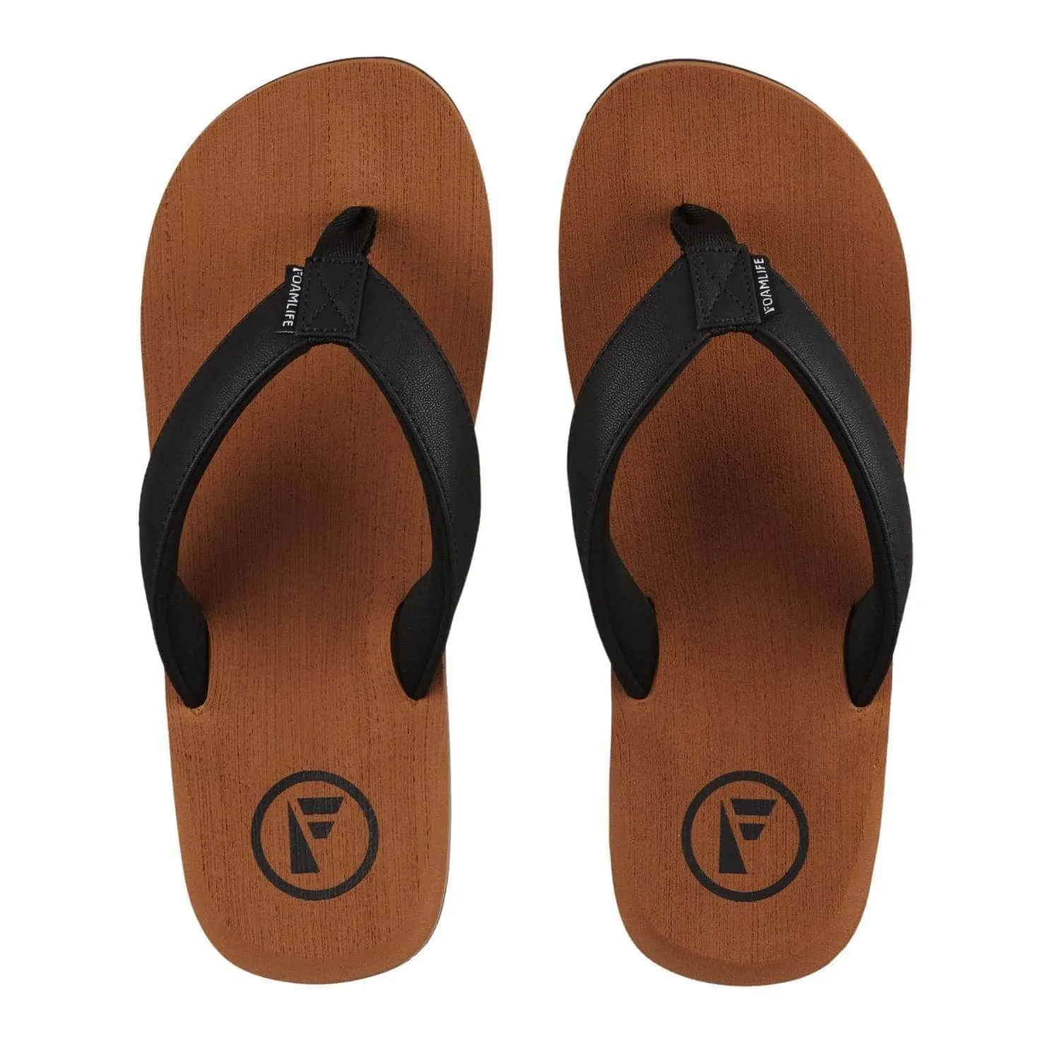 FoamLife Seales Flip Flops - Tan