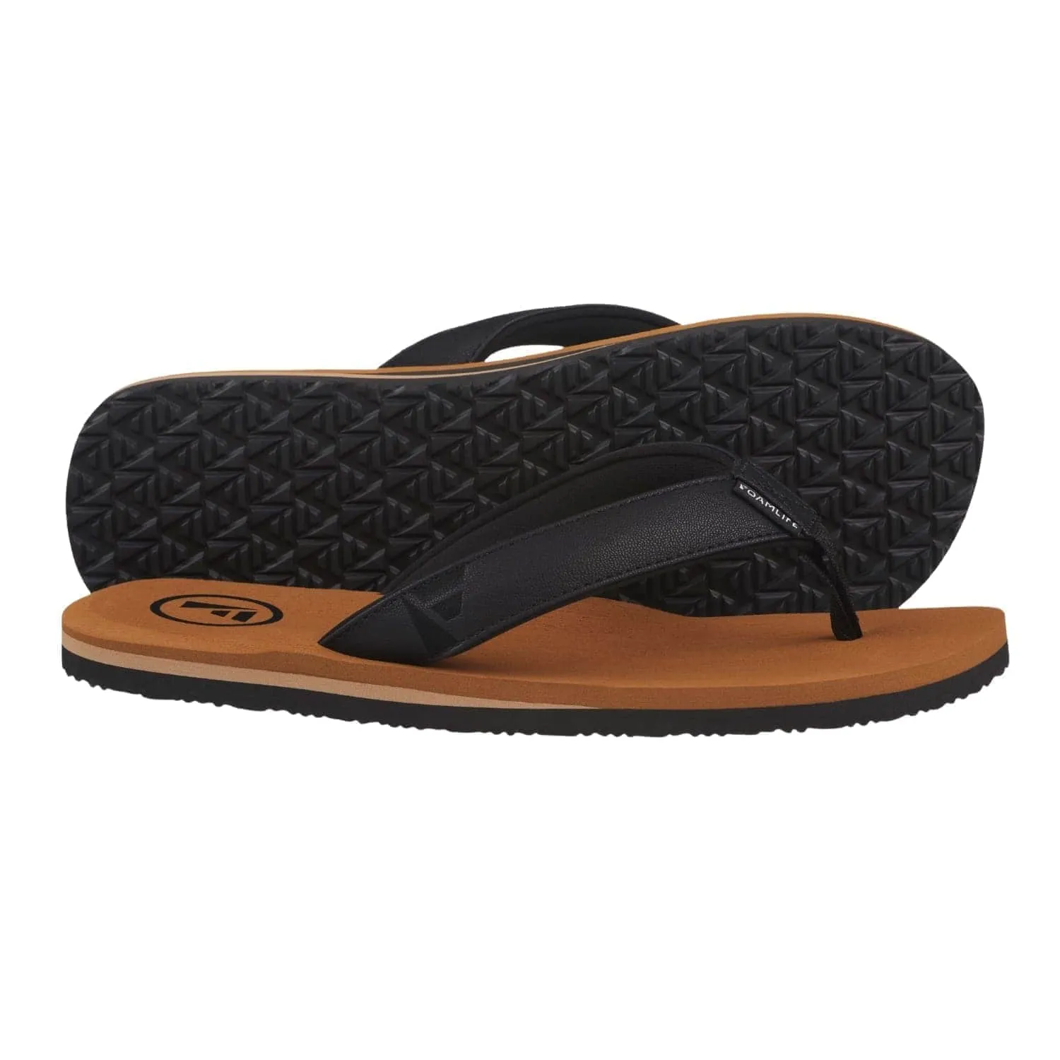 FoamLife Seales Flip Flops - Tan