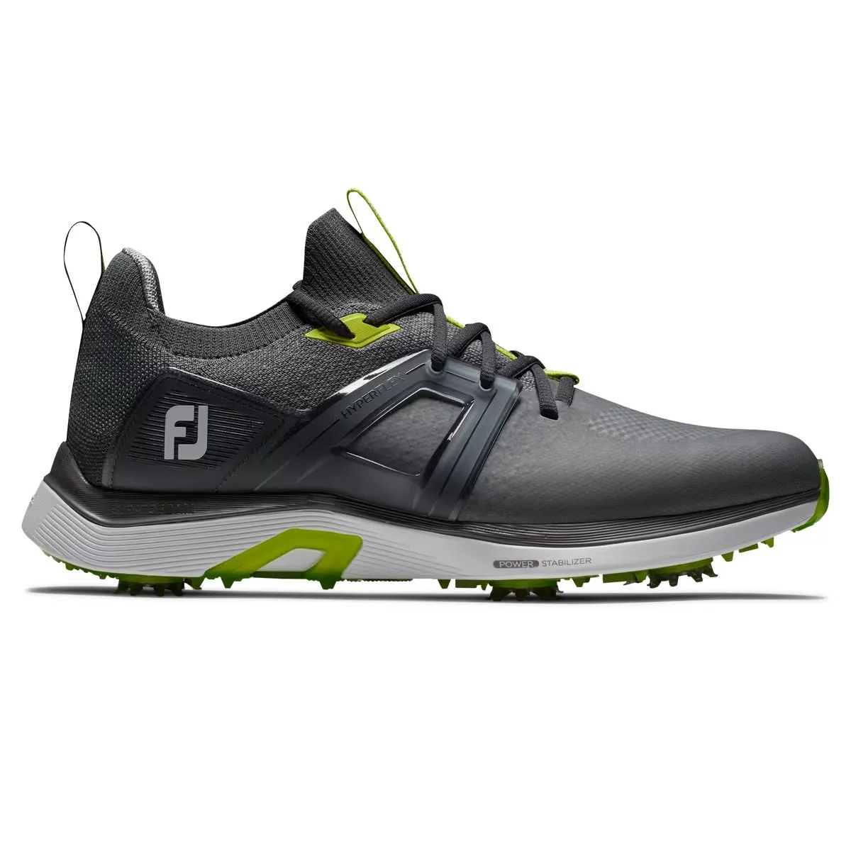 FootJoy HyperFlex Golf Shoes 51044 Grey/Charcoal/Lime (Previous Season Style)