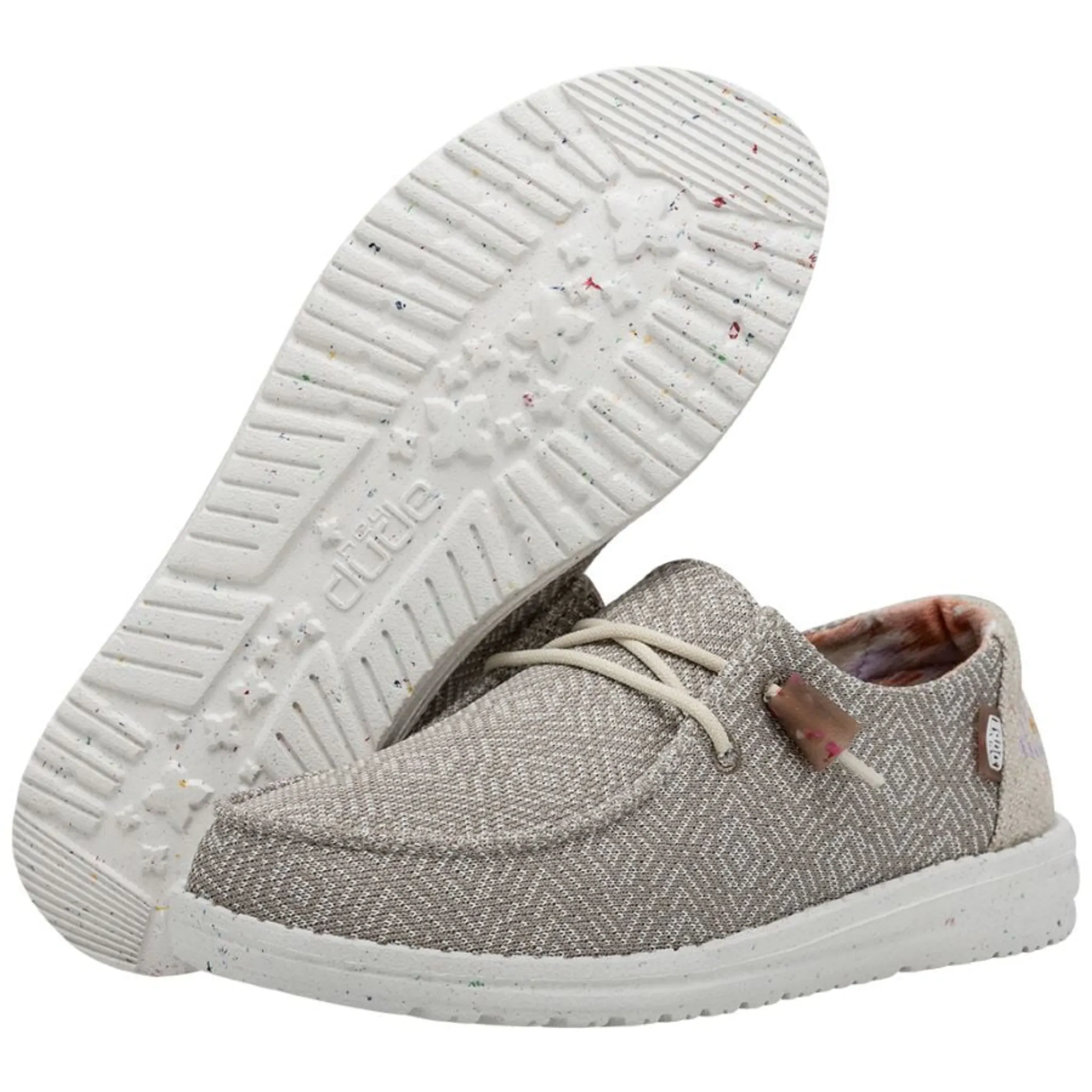 HEY DUDE WOMEN'S WENDY KNIT II DESERT TAUPE - 400611JM