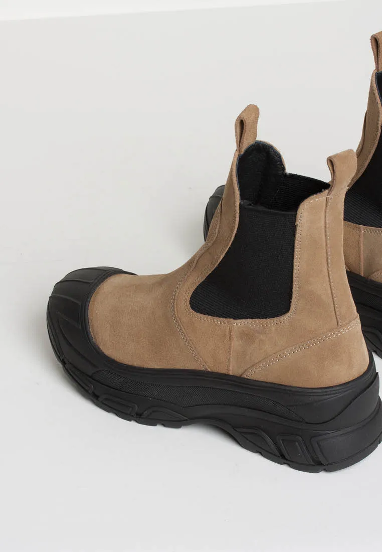 Jack Sand Chunky Chelsea Boots