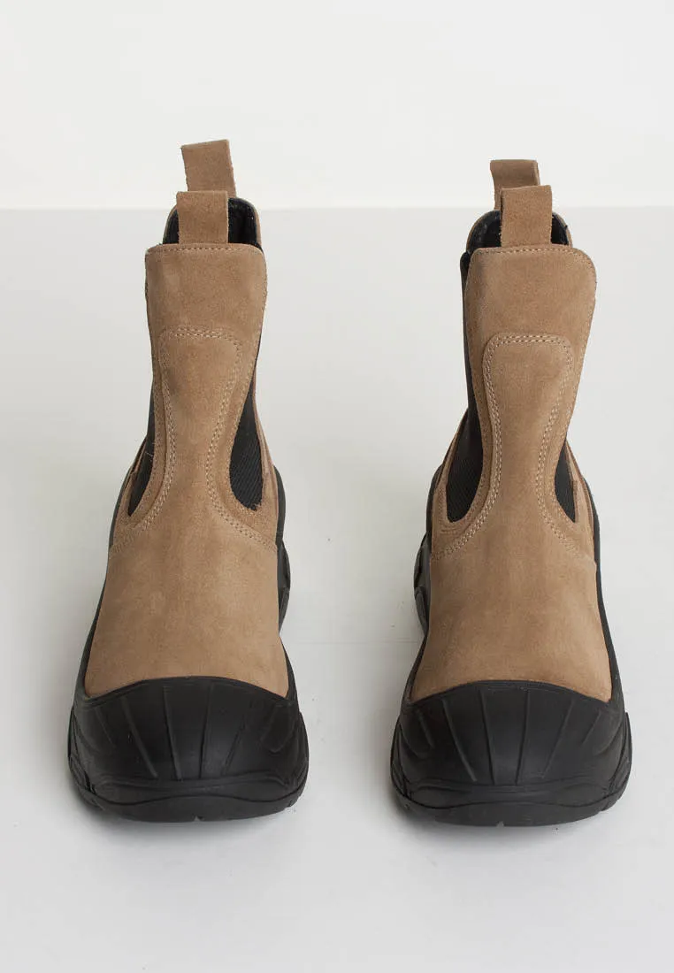 Jack Sand Chunky Chelsea Boots