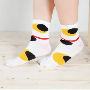 Japanese Tabi Socks - Mike Bobtail Cat