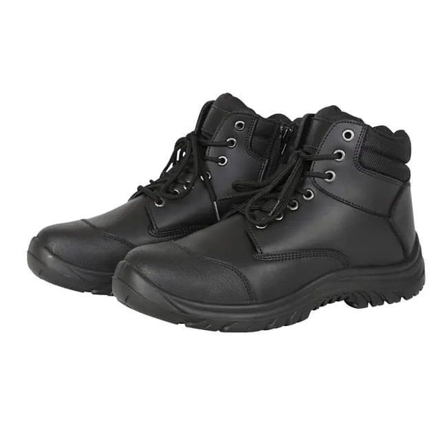 Jb's Steeler Zip Lace Up Safety Boot (9F9)