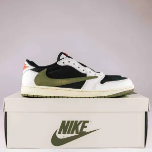 Jordan 1 Retro Low OG SP Travis Scott Olive (W) - Used - 0057