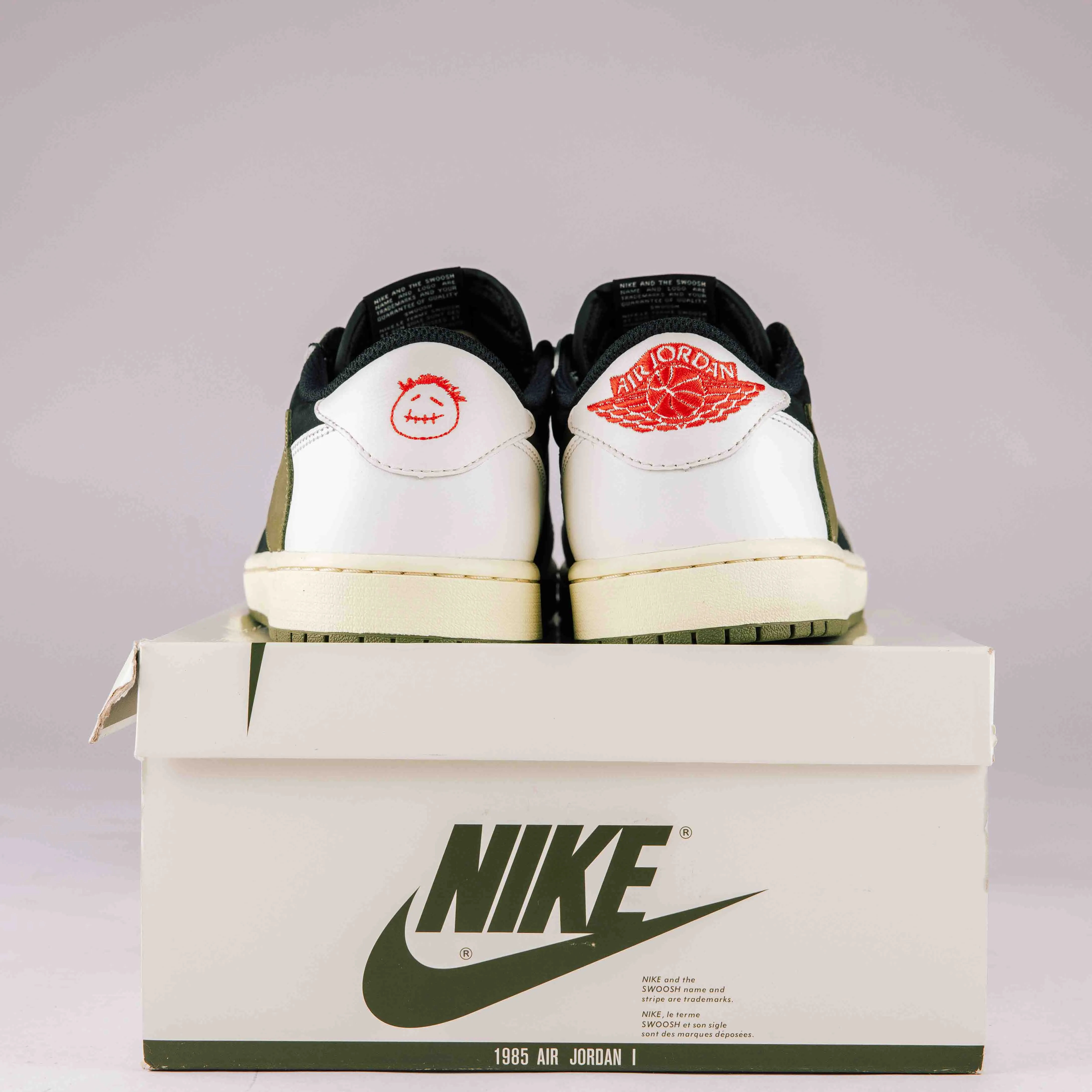 Jordan 1 Retro Low OG SP Travis Scott Olive (W) - Used - 0057