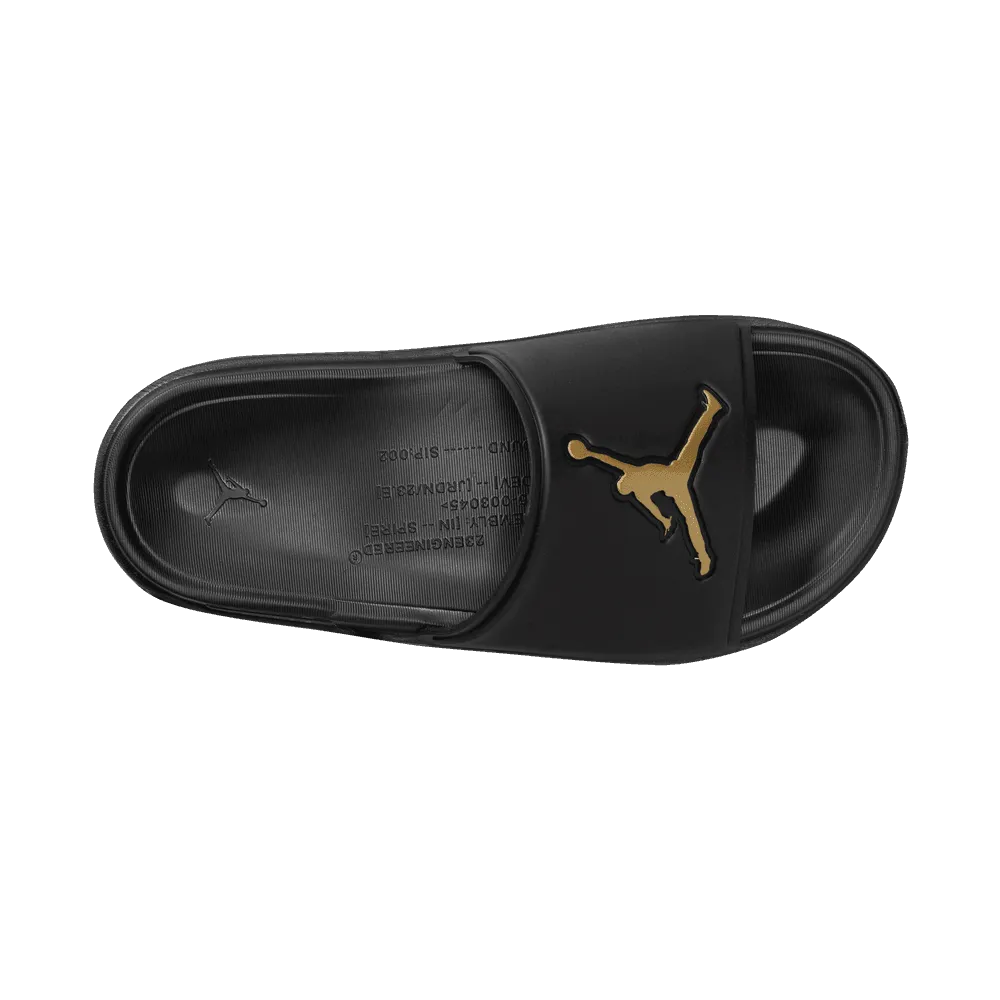 Jordan Jumpman Slides 'Black Metallic Gold'