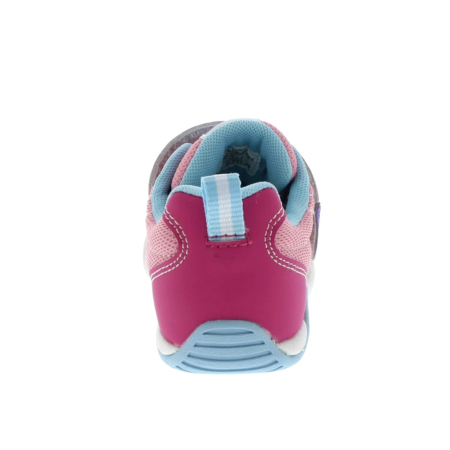 Kaz Kid's Casual Sneaker - Fuschia/Light Blue