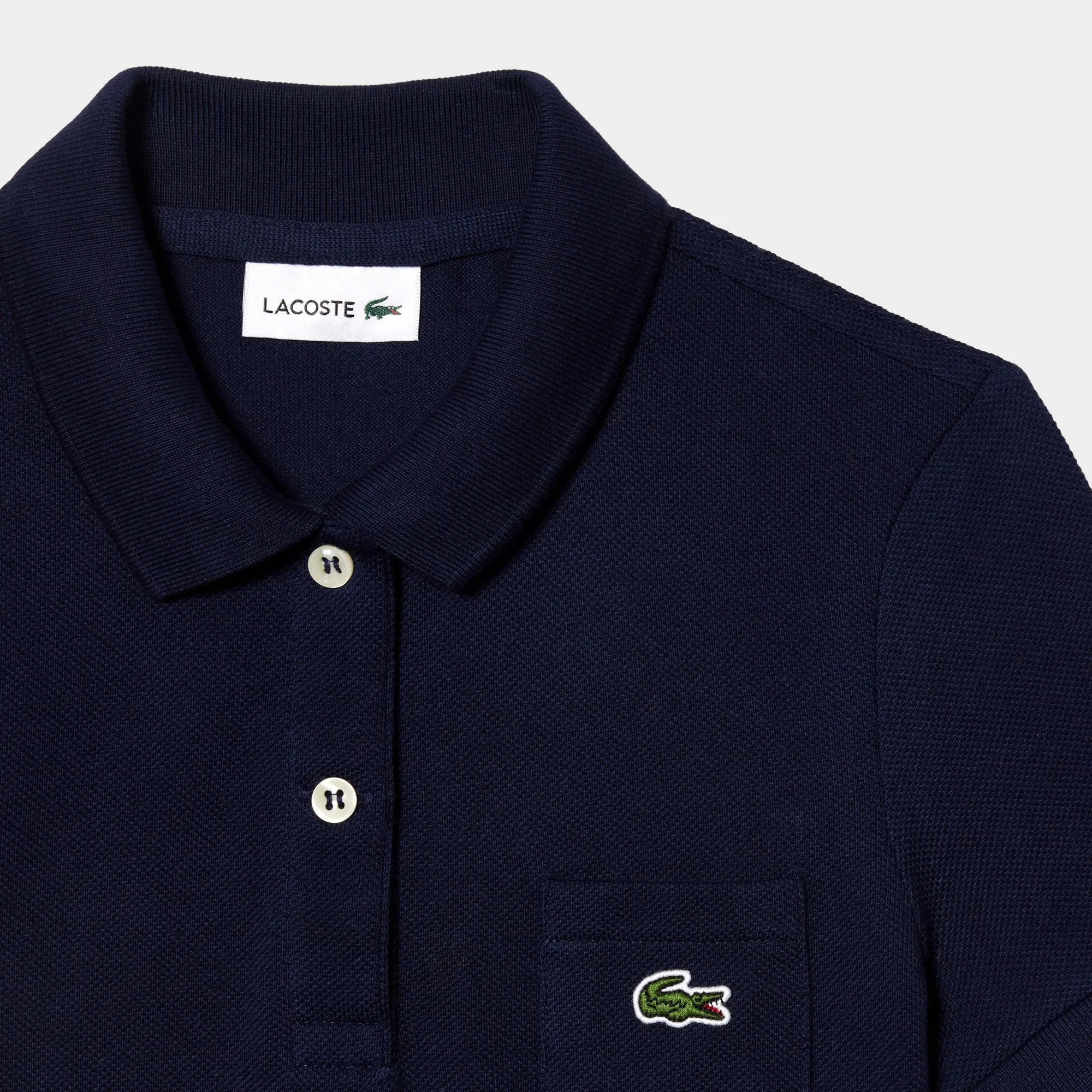 Lacoste Girl's Polo-Style Cotton Dress