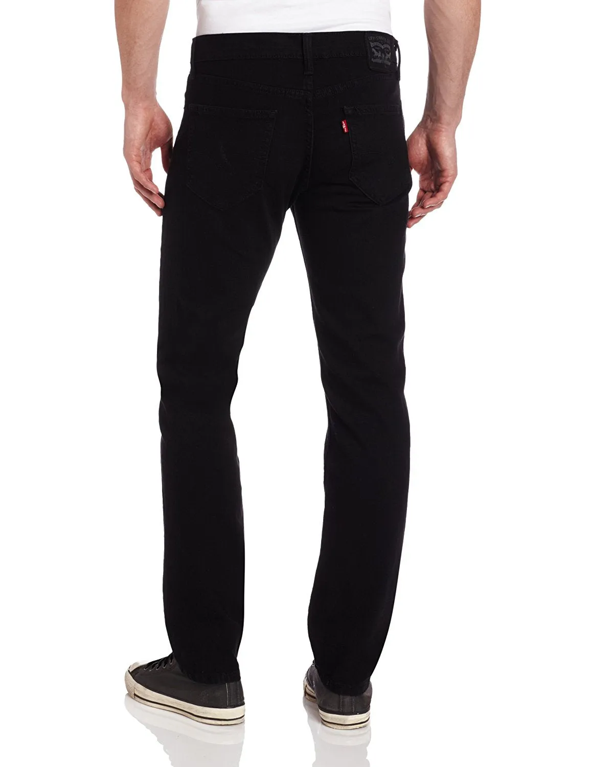 Levi's Men's 511 Slim Fit Jean Black - Stretch