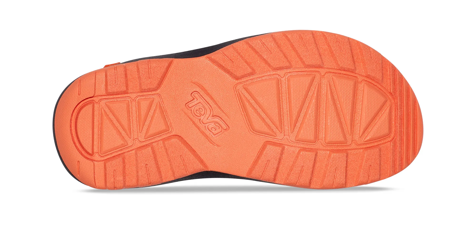 Little Kid's Teva Hurricane XLT 2 Color: Carrot Blue Mirage