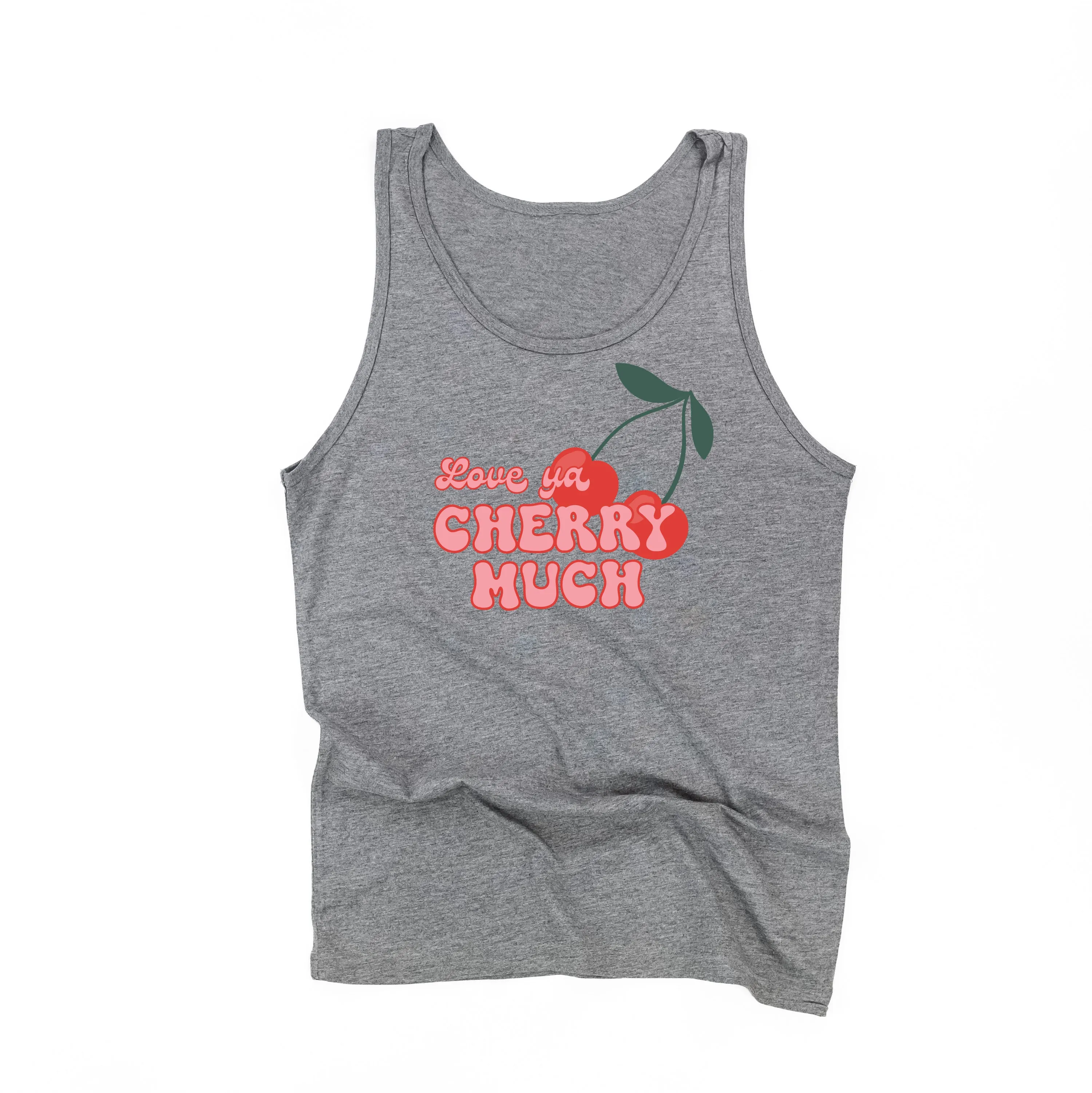 Love Ya Cherry Much - Unisex Jersey TANK