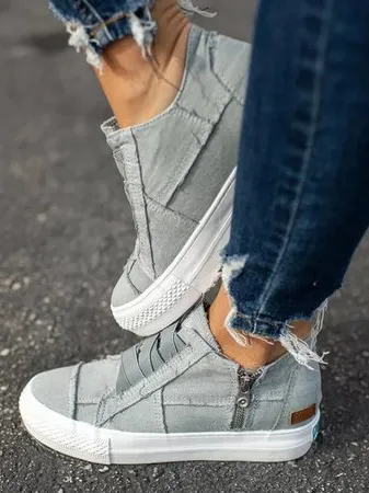 Low Heel All Season Sneakers