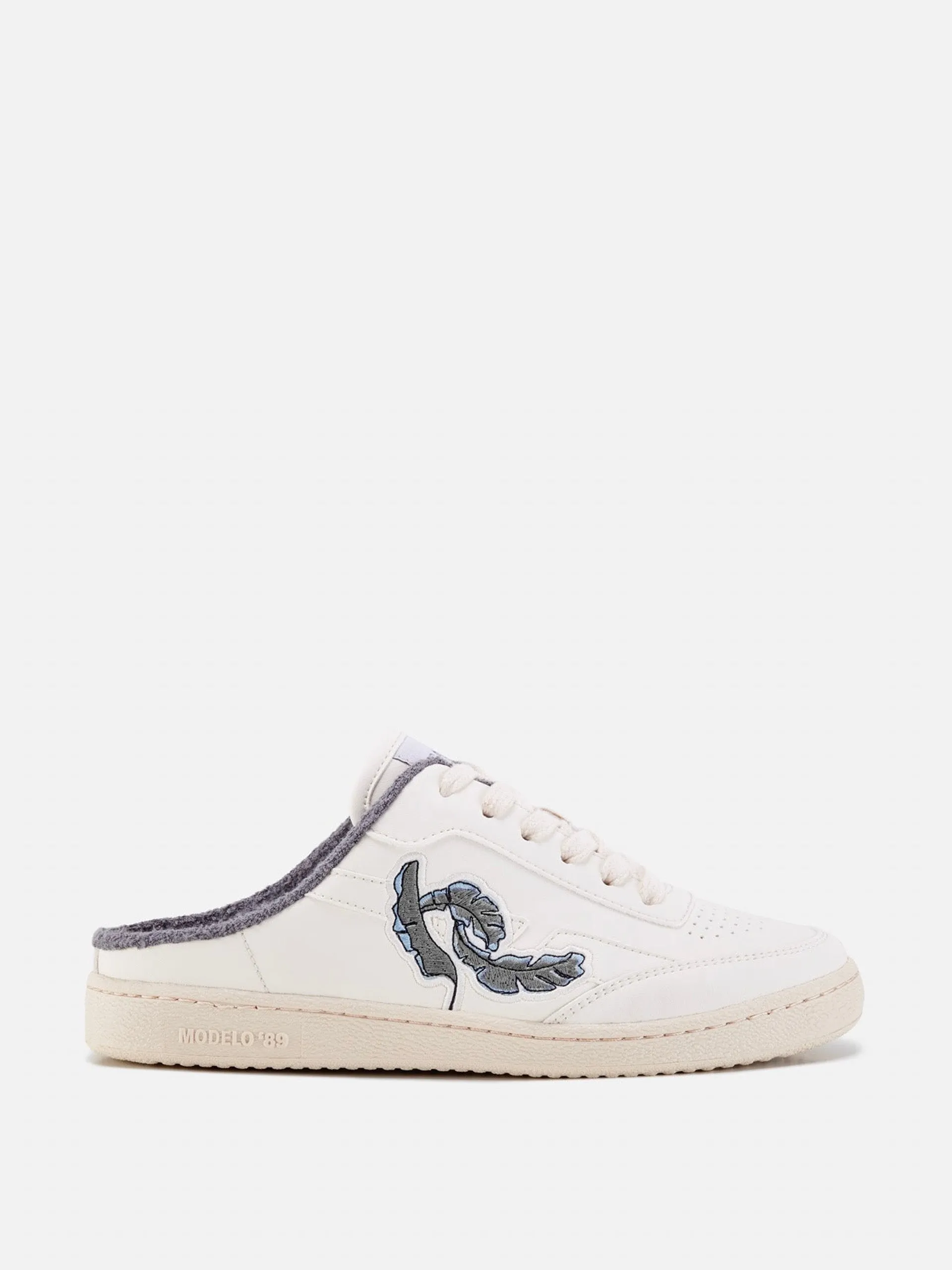 M89 mule-style sneakers in leaf