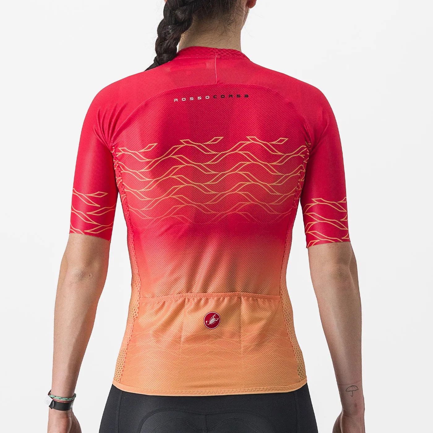 Maglia donna Castelli Climber's 2.0 - Rosa arancio