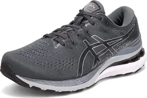 Men's Asics Gel-Kayano 28, Carrier Grey/Black, 9 2E Wide