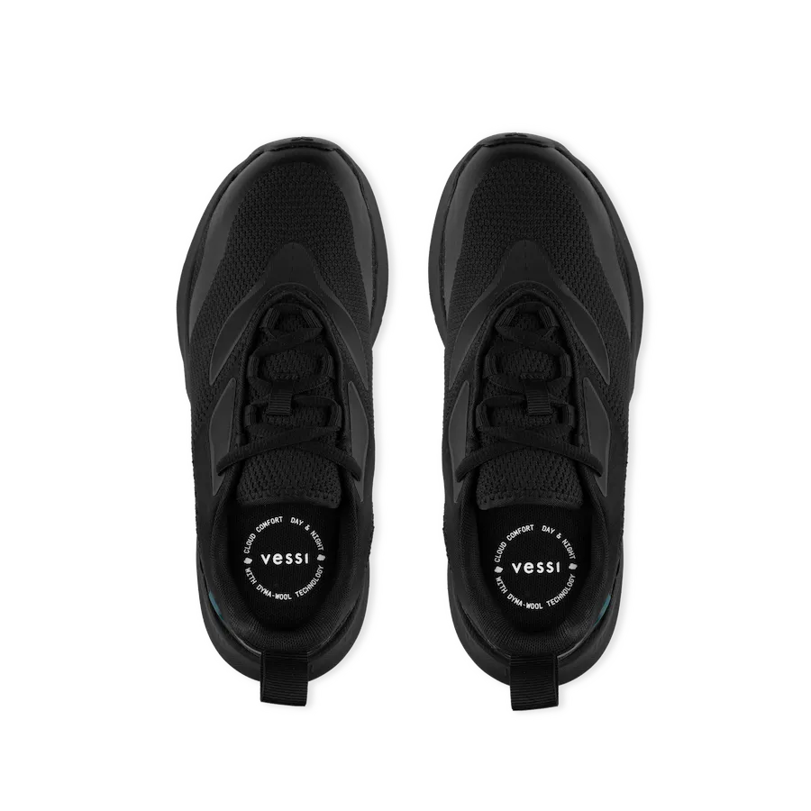 Men's Tidal Sneaker - Black on Black