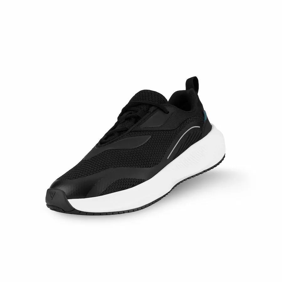 Men's Tidal Sneaker - Black on White