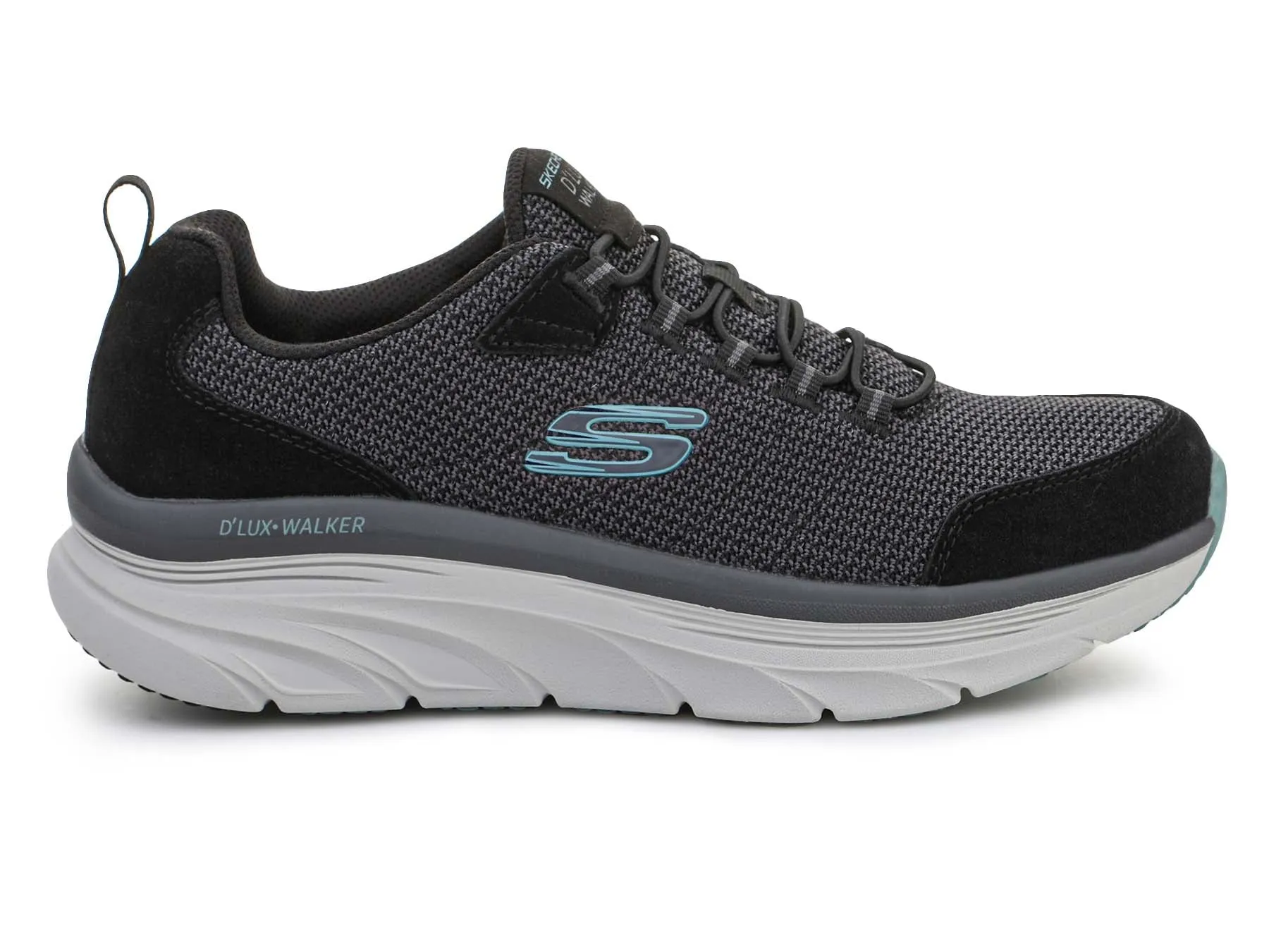 Men's Wide Fit Skechers Bersaga 232263 D'lux Walking Trainers