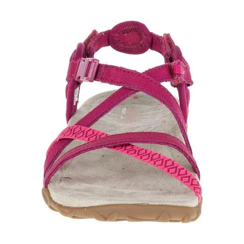 Merrell Terran Lattice II Women's Walking Sandals - Fuchsia - UK 4