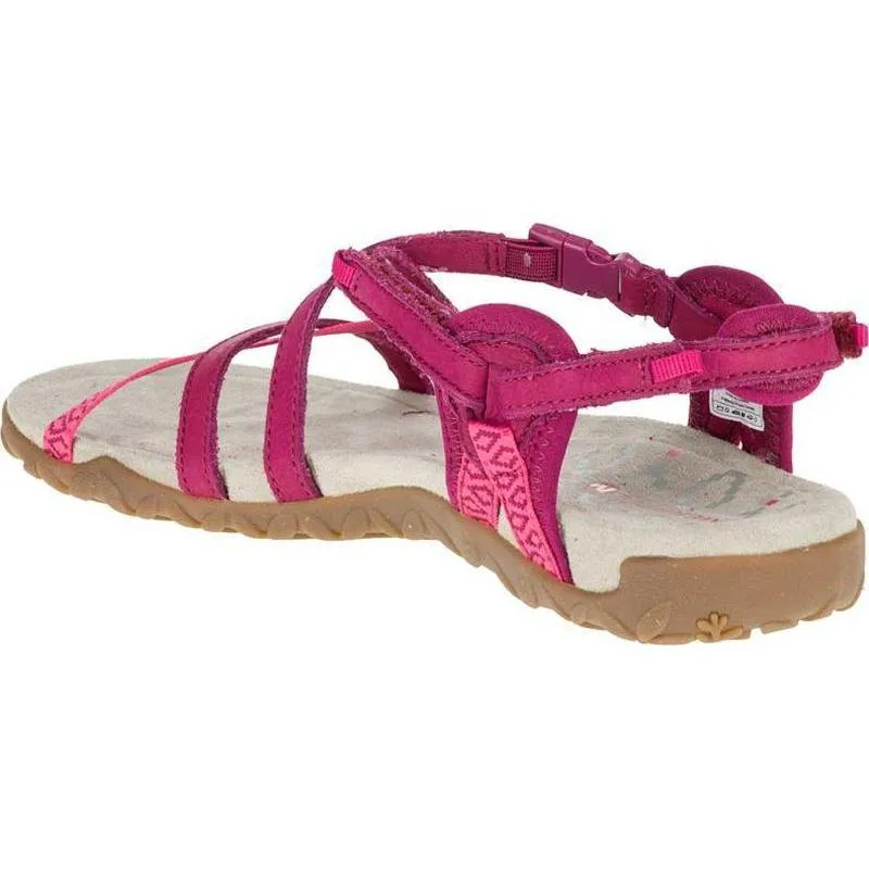 Merrell Terran Lattice II Women's Walking Sandals - Fuchsia - UK 4