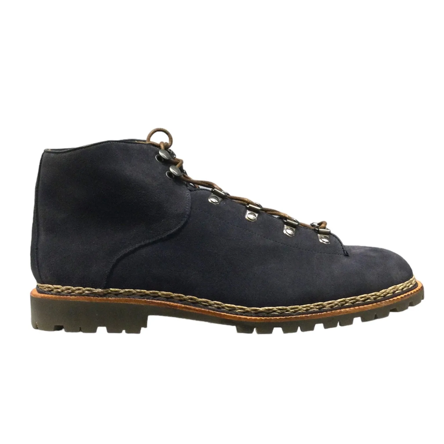 MONTAIN BOOT KUDU SUEDE LEATHER TANK RUBBER SOLE