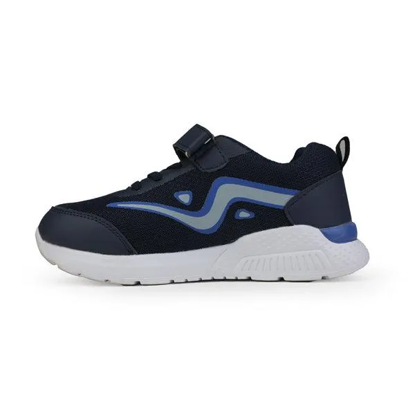 NAVY BLUE BOYS SNEAKERS WITH SINGLE VELCRO STRAP