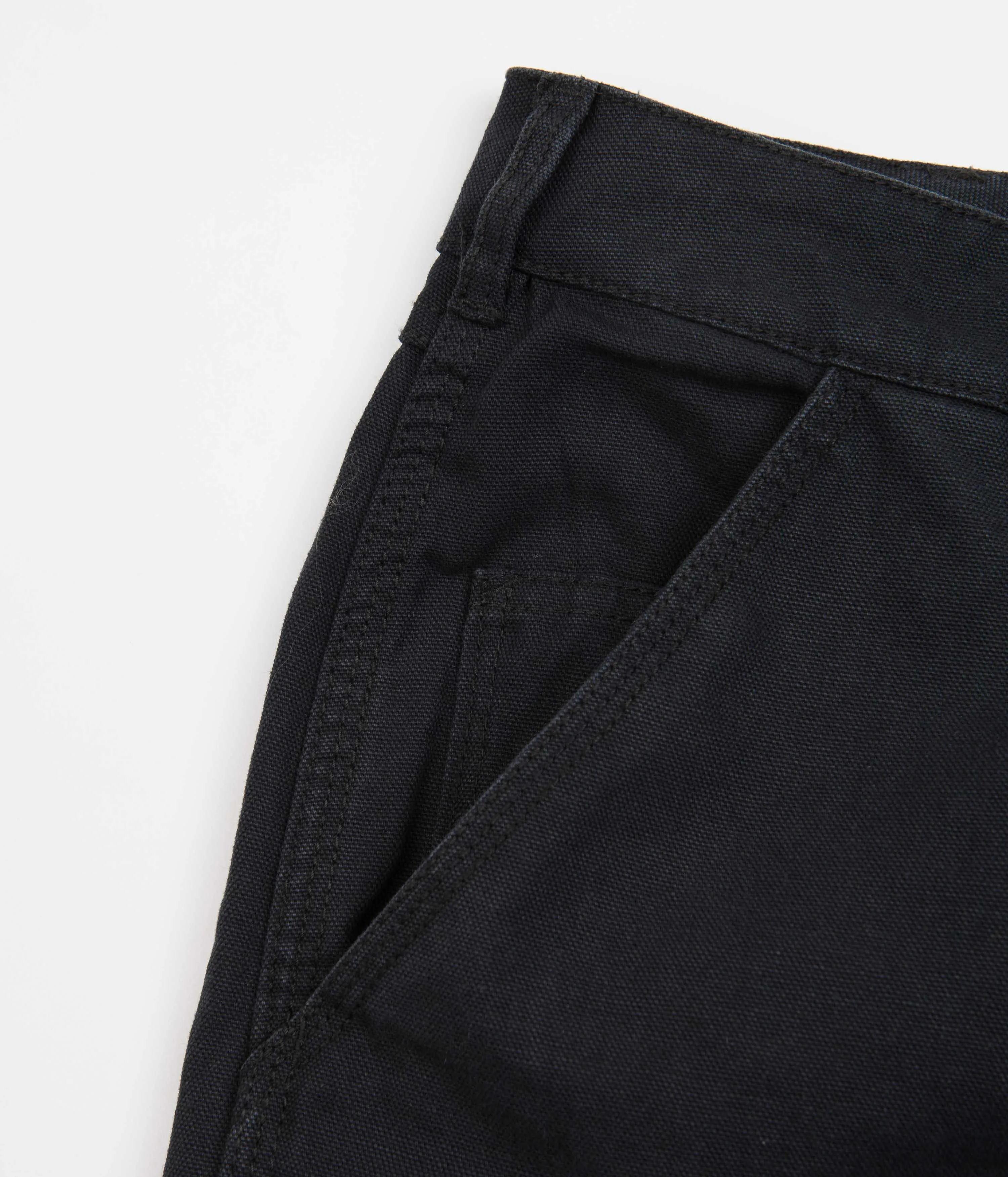 Nike Double Panel Unlined Pants - Black / White