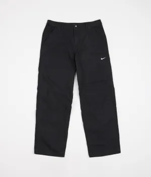 Nike Double Panel Unlined Pants - Black / White