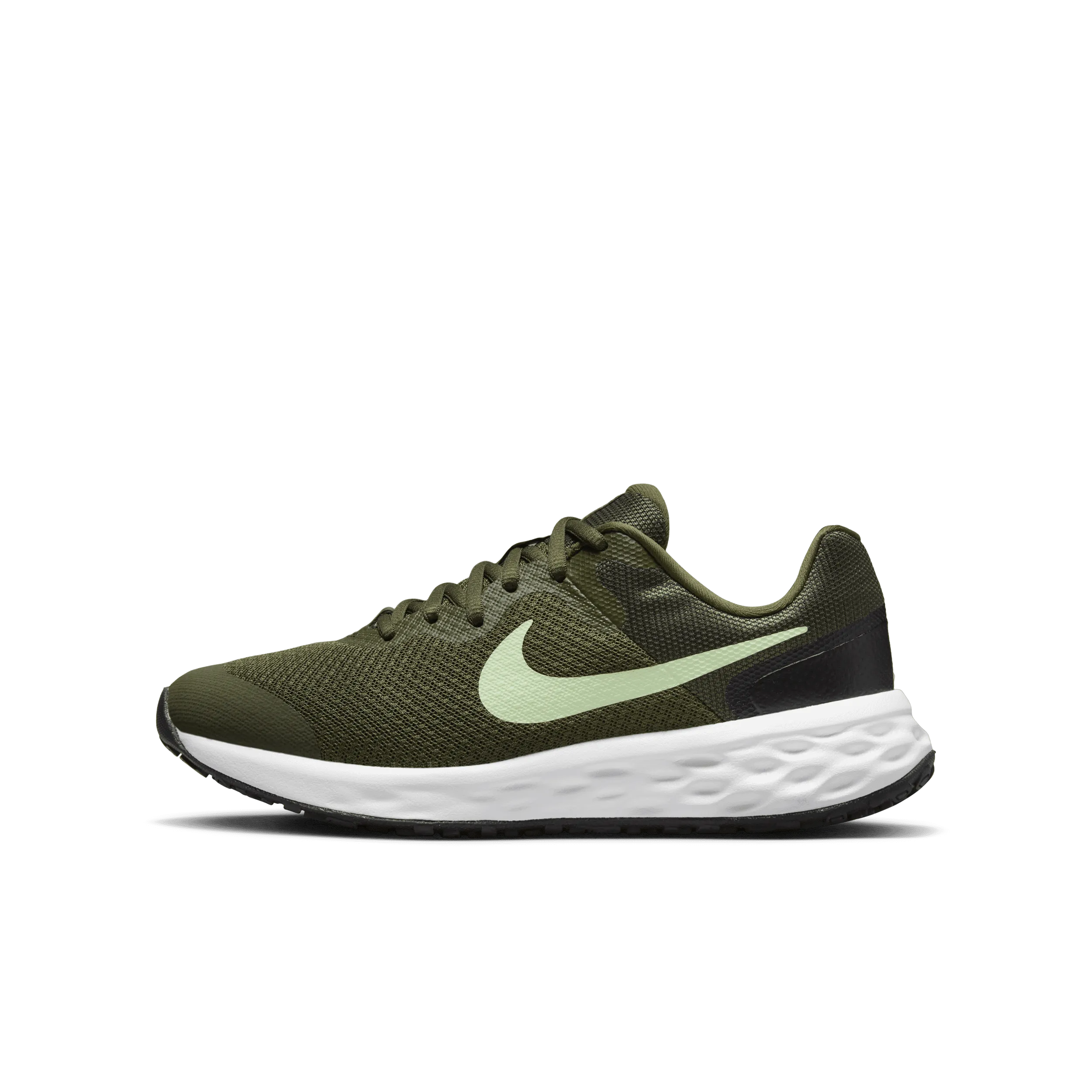 Nike Revolution 6 NN Grade School Unisex Shoes Green DD1096-300