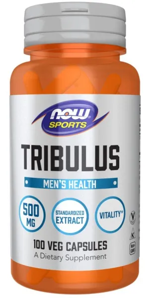 Now Foods Tribulus 500mg 45% Extract 100 Capsule