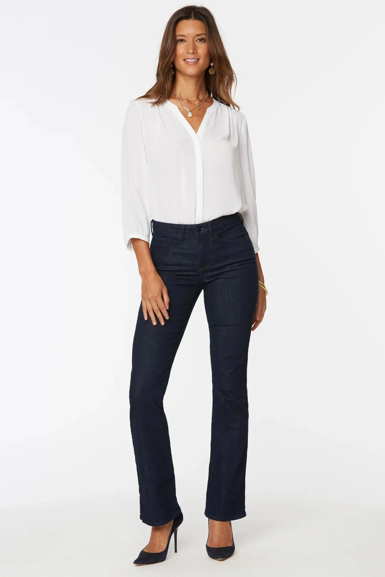 NYDJ Barbara Bootcut Petite Jean