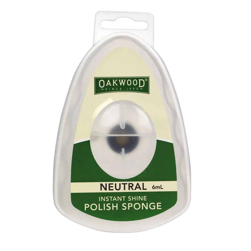 Oakwood Instant Shine Polish Sponge Neutral