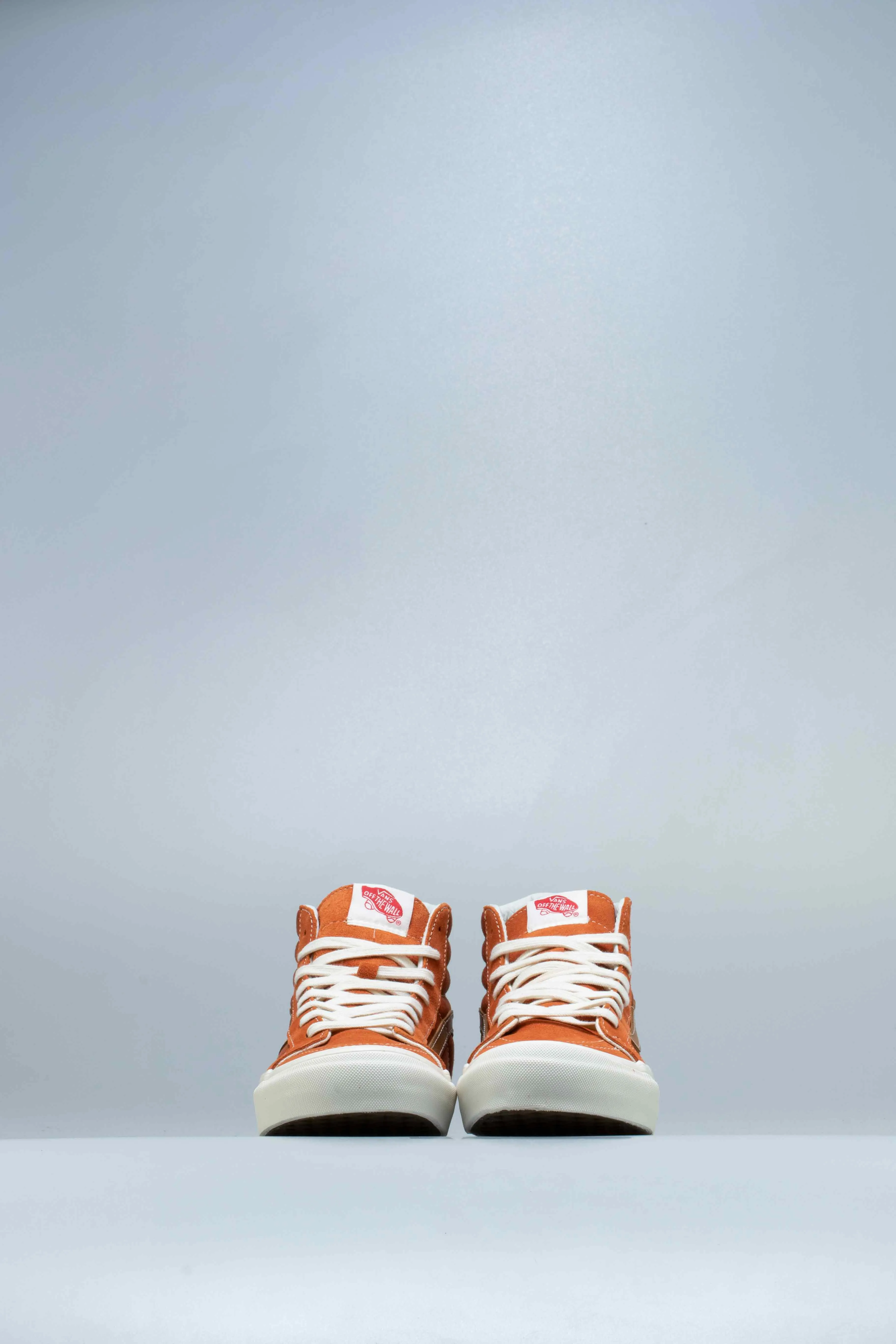 OG SK8 Hi LX Mens Shoe - Orange/White/Brown