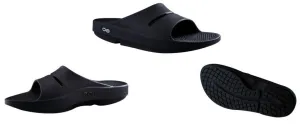 OOFOS Men's OOahh Slide / Black