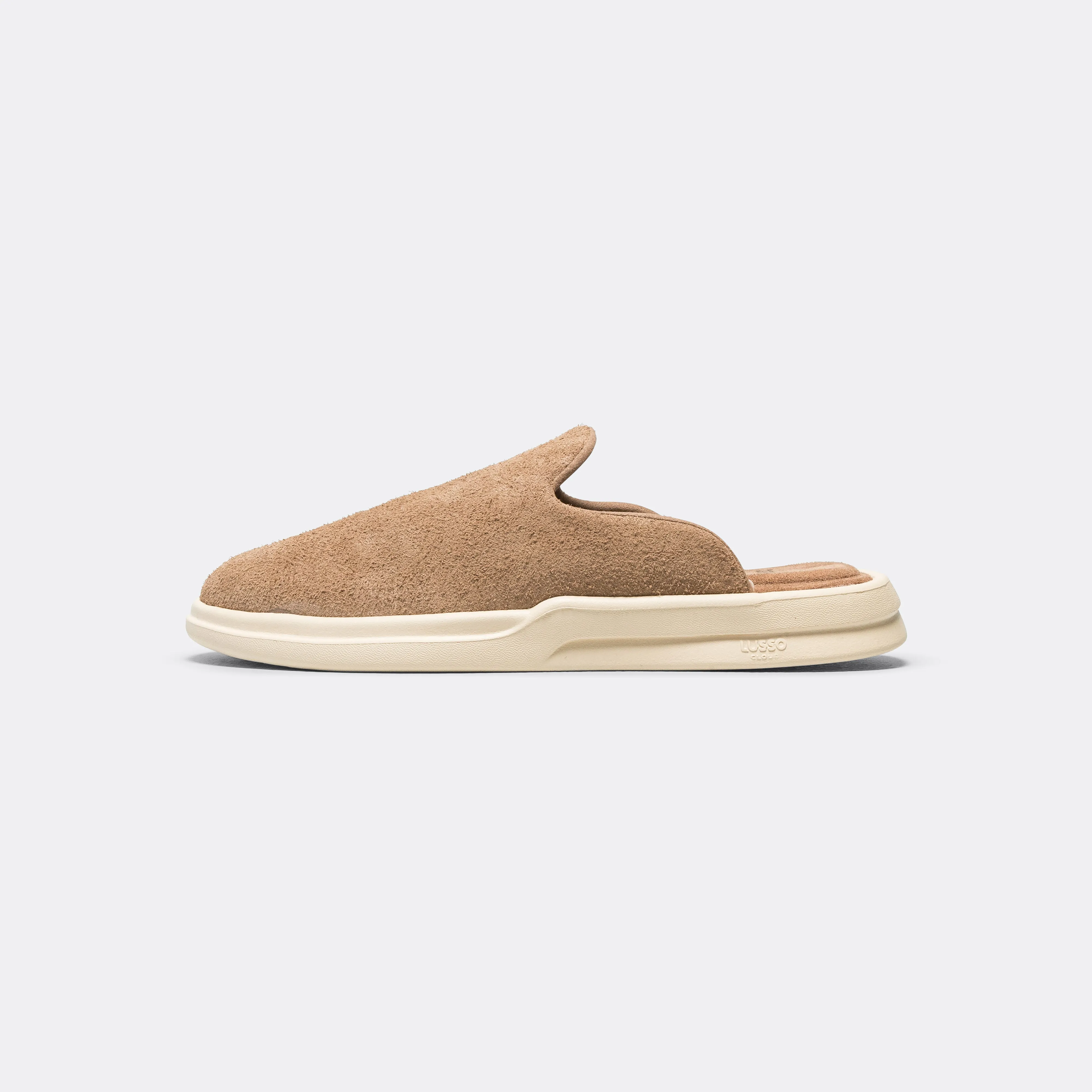 Pelli Hairy Suede - Chestnut/Shortbread