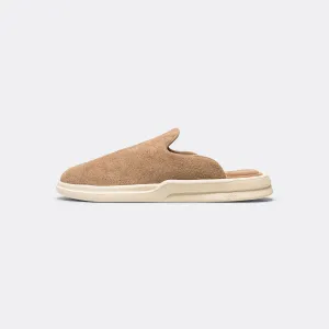 Pelli Hairy Suede - Chestnut/Shortbread